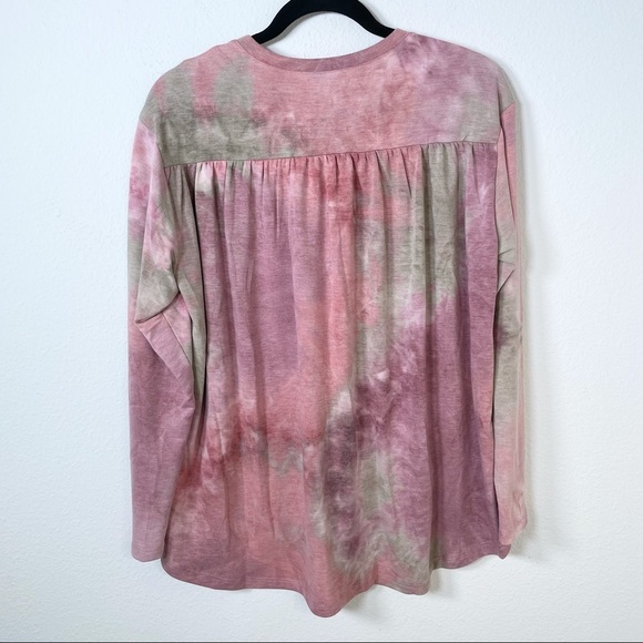 White Willow Tie Dye Long Sleeve Pullover Sz Small - Picture 3 of 11